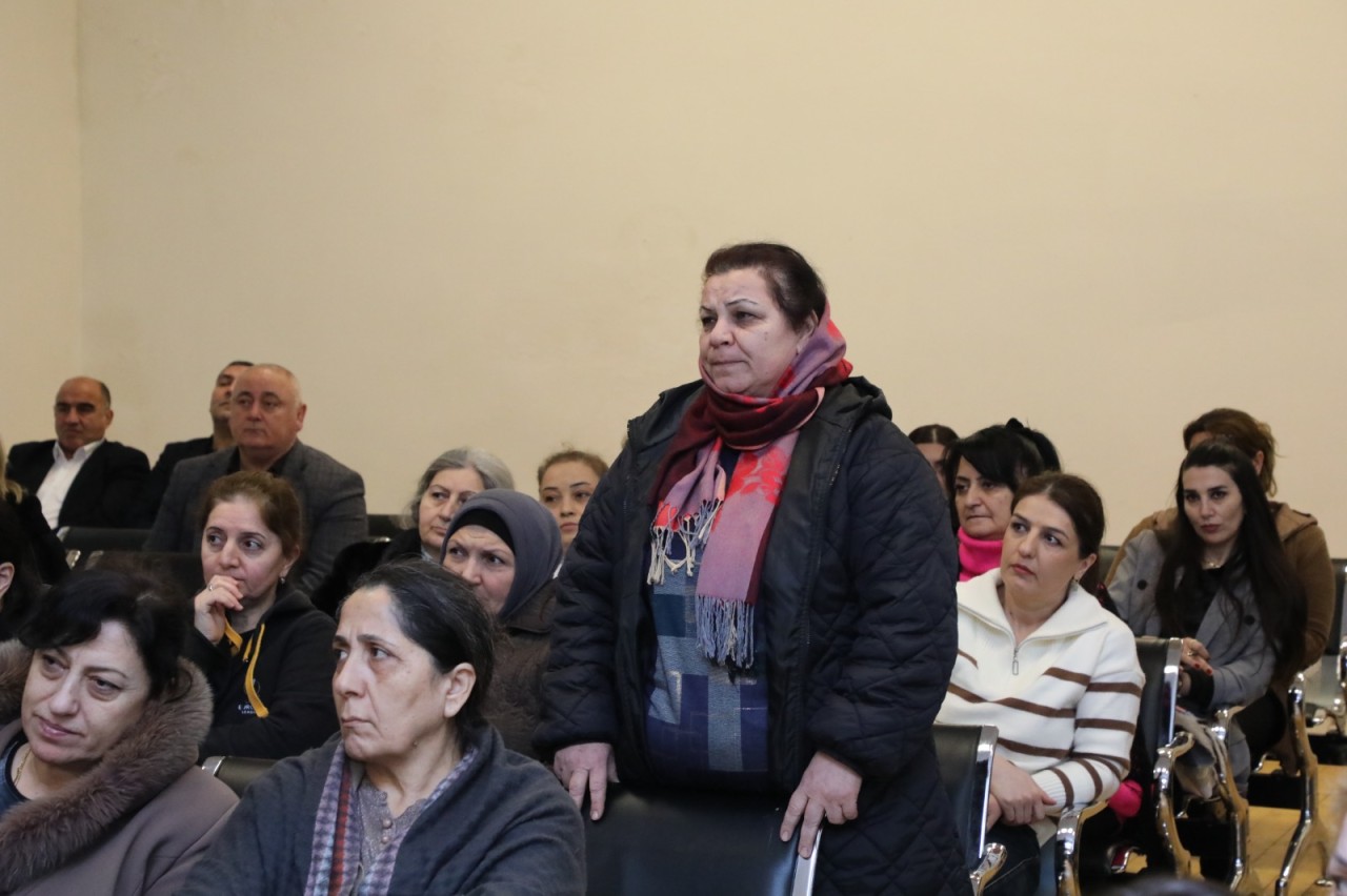 İcra başçısı Adil Əliyev səyyar qəbul keçirdi - FOTOLAR